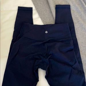 Lululemon wunder under HR legging navy size 4